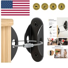 Furniture Anchors 10 Pack Anti Tip Furniture Straps for Baby Proofing, 400lbs...