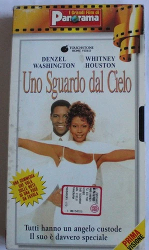 UNO SGUARDO DAL CIELO con Denzel Washington e Whitney Houston VHS  VIDEOCASSETTA