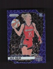2024 Panini Prizm WNBA #42 Julie Vanloo Blue Velocity Prizms