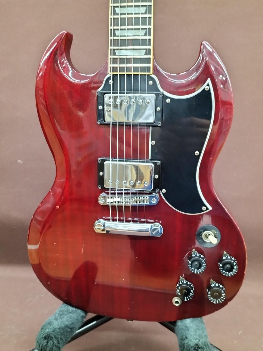 Greco SG-600 Cherry Red Made in Japan 1977 Vintage SG Type Solid