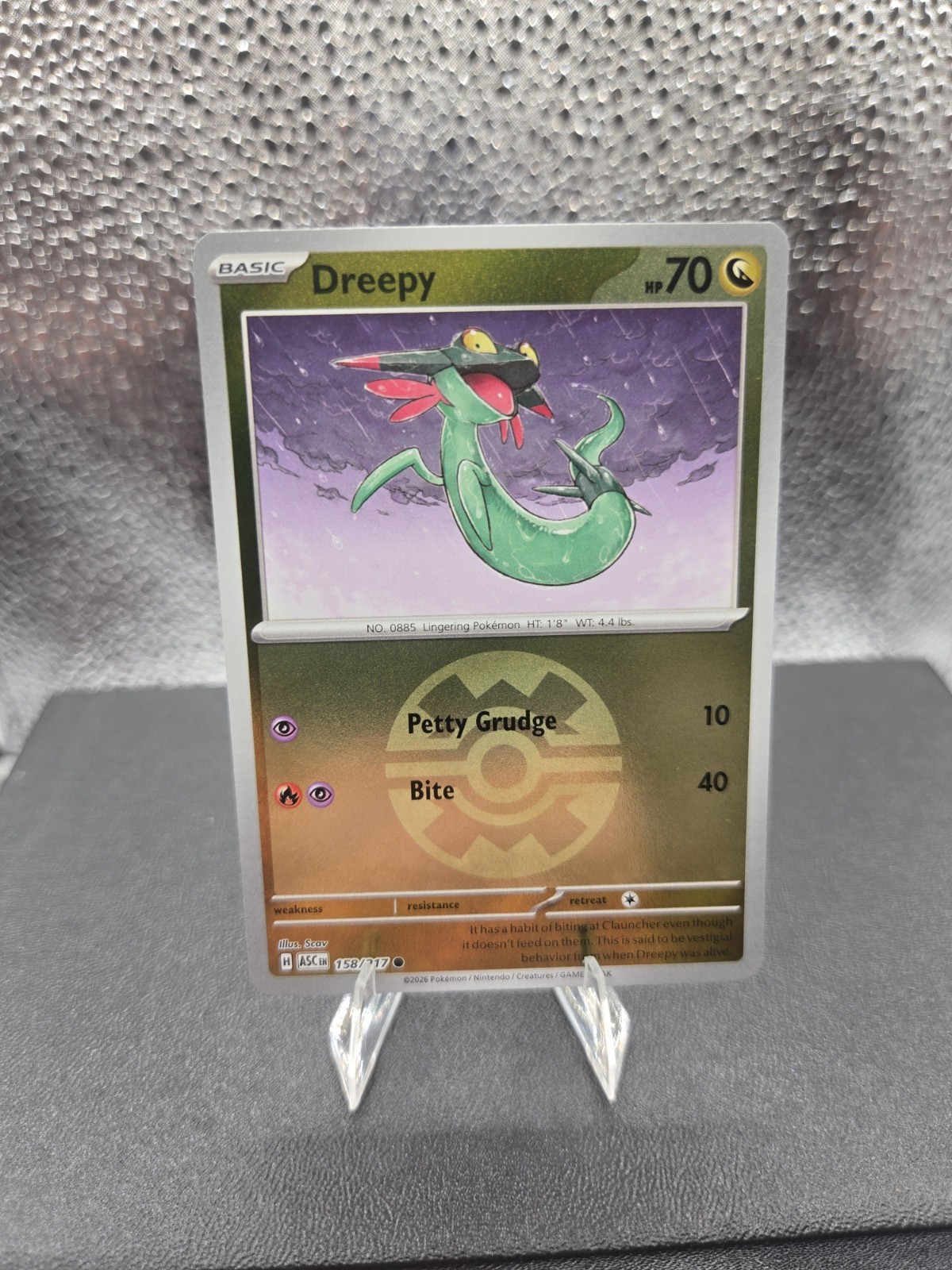 Dreepy 158/217 Quick Ball Reverse Ascended Heroes