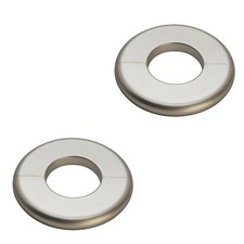 2pcs Wall Split Flange, Self-Adhesive Escutcheon Plate for 28mm/1.1" Dia Pipe...