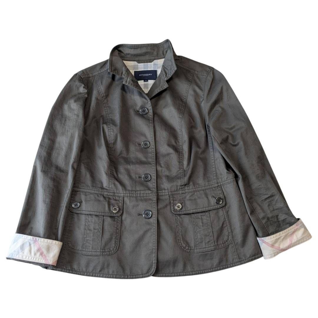 Burberry Jacket Khaki Big Check Nova