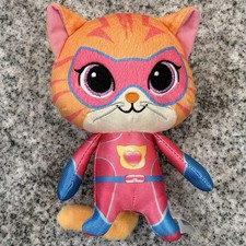Disney Junior Super Kitties GINNY Plush / Stuffed- Buddy Bitsy Sparks 7  Toy Cat