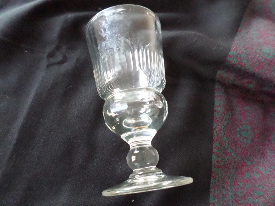 Ancien verre à absinthe à réservoir collection - Photo 3/4