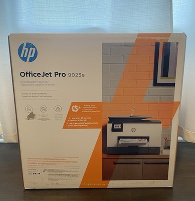 HP OfficeJet Pro 9025e Color Inkjet All-In-One Printer Brand New Sealed (Read)
