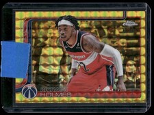 2025 Topps Chrome Richaun Holmes Geometric Gold Refractor /50 #236 Wizards