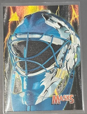1995-96 Pinnacle - Masks - Jocelyn Thibault #10 - Colorado Avalanche