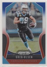 2019 Panini Prizm Red White & Blue Prizm Greg Olsen #176 1md