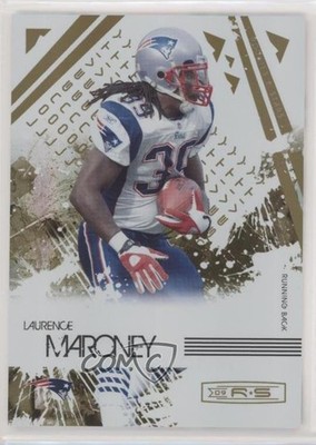 2009 Donruss Rookies & Stars Longevity Parallel Gold 9/49 Laurence Maroney a3q