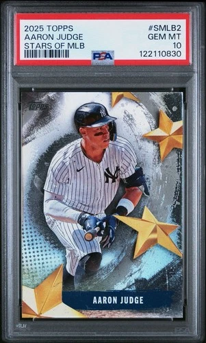2025 Topps Series 1 - Stars of MLB Aaron Judge #SMLB-2 PSA 10