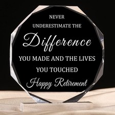 Happy Retirement Gifts for Men Women Never Understand the Difference You Made...