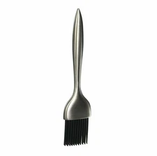 Norpro 7.5" Long Stainless Steel Silicone Basting Pastry Brush
