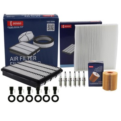Denso Tune Up Kit NGK 6 Spark Plugs & Boots Kit for Toyota Tundra 4.0 V6 Auto