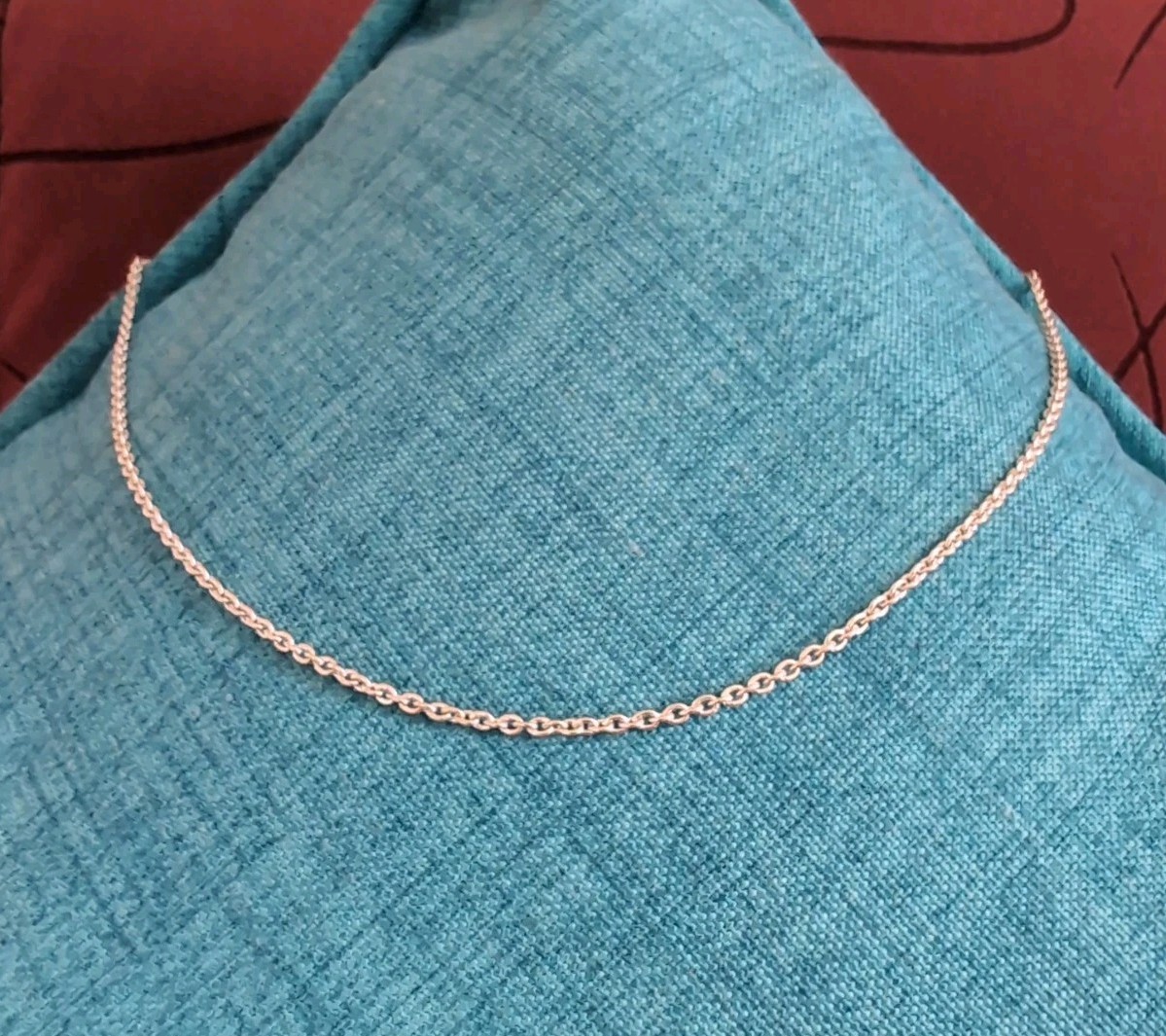 Pandora 925 Sterling Silver Cable Link Adjustable Chain Necklace