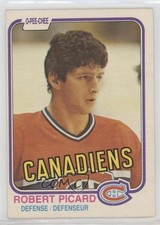 1981-82 O-Pee-Chee Robert Picard #189 0m8e