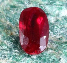 9.40 Ct Oval Natural Beryl Bixbite Red Emerald Gemstone Certified T13718