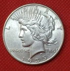 1935 Peace Silver Dollar Choice AU