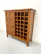 Irish Coast Collection Wine Rack | 28 Bottle | Reclaimed Wood | Rustic Pine