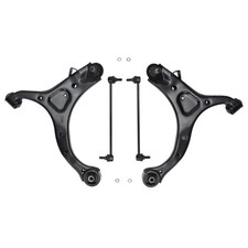 2x Koppelstange + 2x Querlenker vorne Satz für HYUNDAI SANTA FE II / Kasten