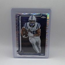 Topps Chrome Jonathan Taylor #130 - 2021 Indianapolis Colts Football Card