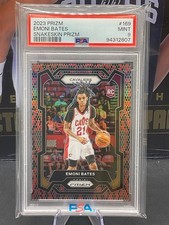 2023 Prizm #136 Emoni Bates Snakeskin Prizm PSA 9 MINT RC Cavs SSP