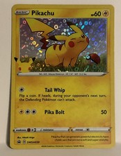 Carta Promo Pokémon General Mills Pikachu SWSH039 25° Anniversario Holo NM Bellezza