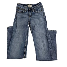 SHYANNE LIFE Women's Blue Denim Jeans Size 26W x 32L Bootcut Flare