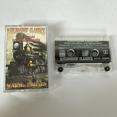 Wayne Erbsen Railroadin' Classics: 16 Great Instrumentals Cassette 1997 Dolby