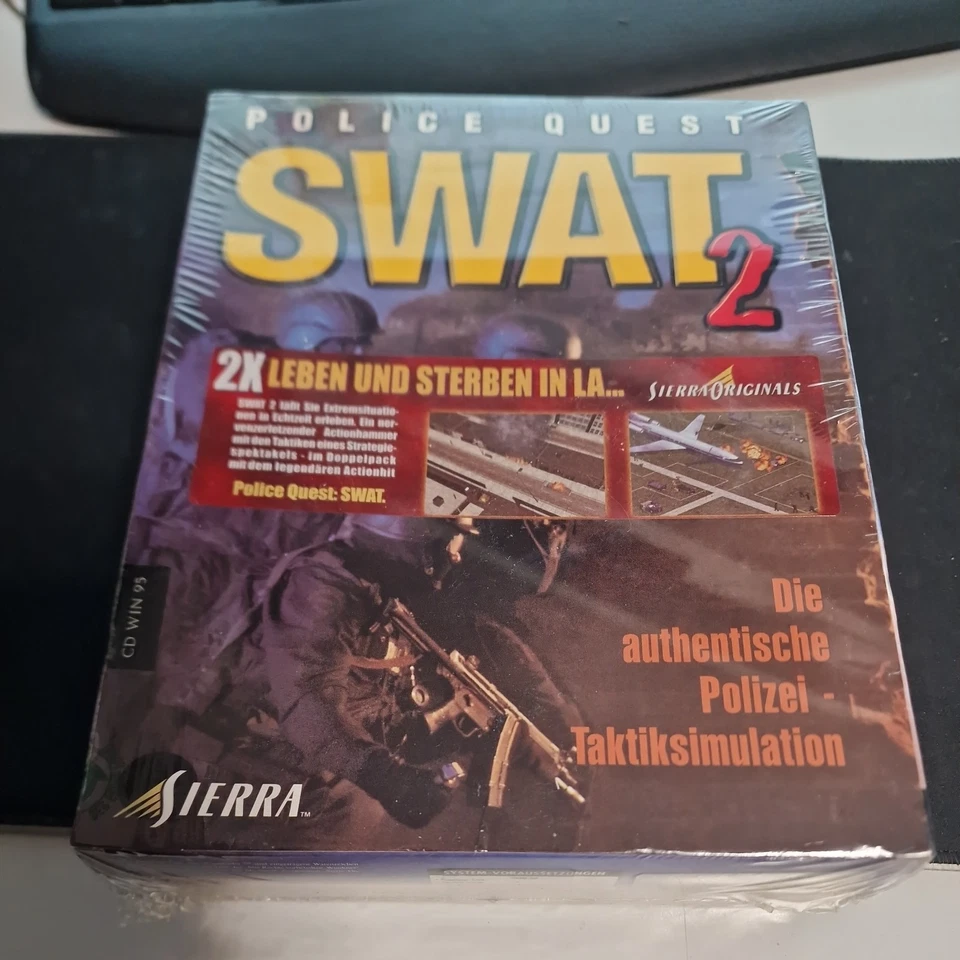 Police Quest Swat Doppelpack - Bigbox - Sealed - PC