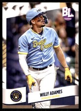 Willy Adames 2024 Topps Big League #48 Brewers MLB READ FREE SHIP AutographDen