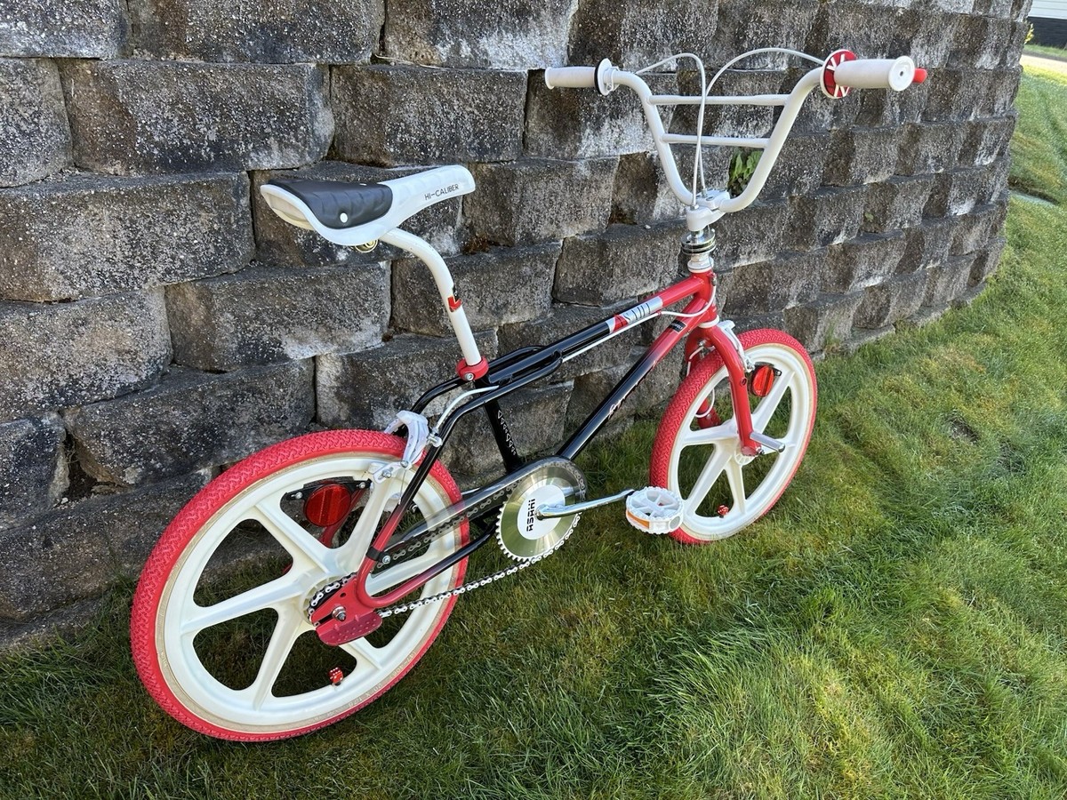 Rare Vintage 1987 Asahi Eliminator Freestyle BMX 20” Red & Black