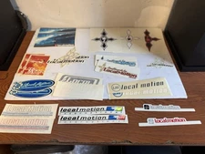 LOCAL MOTION Hawaii Surfboards   Vintage Surfing STICKER - Lot of  25