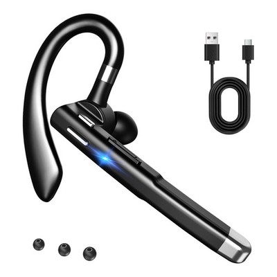 Bluetooth 5.3 Headset In Ear Ohrbügel EinOhr Freisprecheinrichtung Ohrhörer DE
