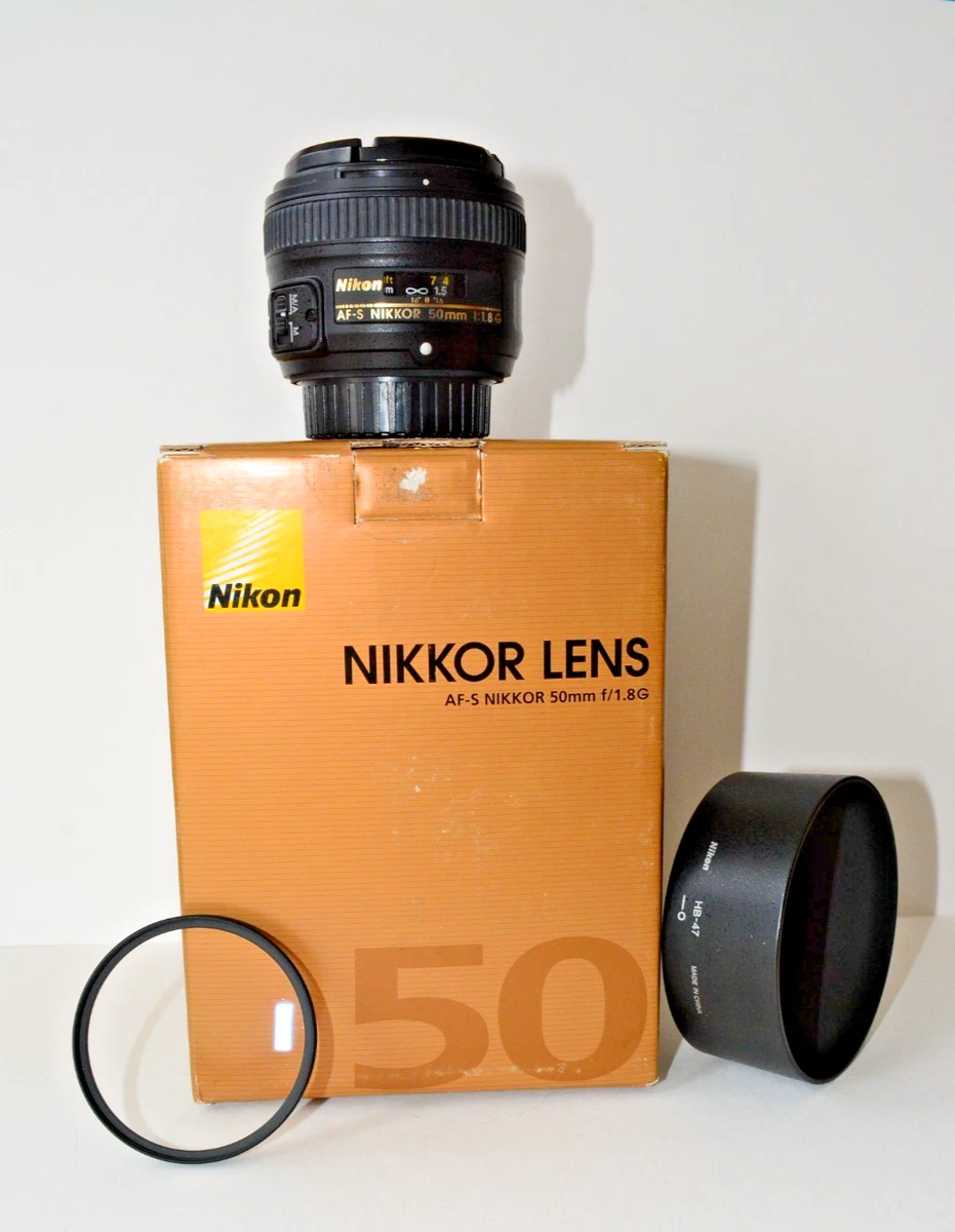 Nikon NIKKOR AF-S f/1.8 Camera Lenses 50mm Focal for sale | eBay