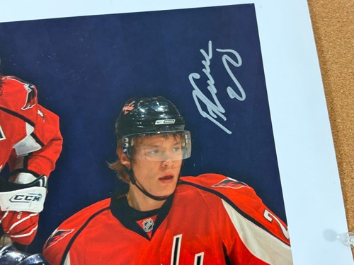 Washington Capitals Poster Signed Alex Ovechkin, Backstrom, Green, Semin w/COA - Picture 8 of 15