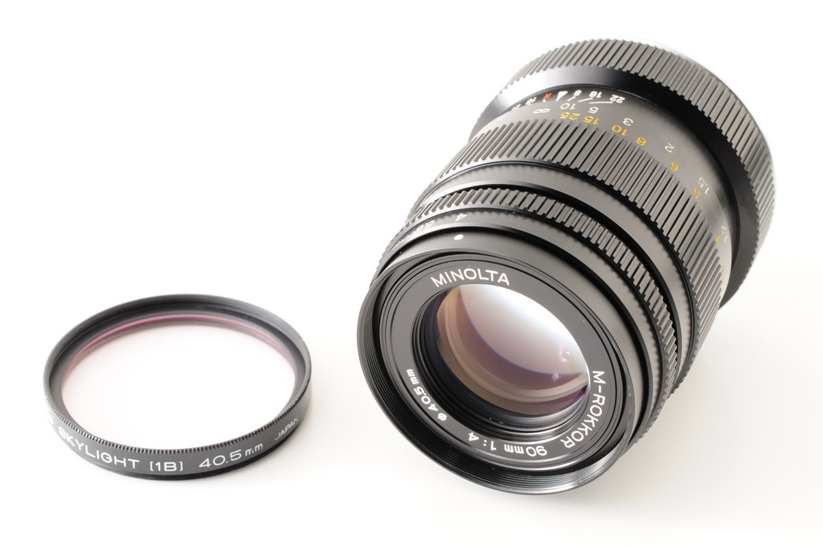 MINT] Minolta M-Rokkor 90mm f/4 φ40.5 Lens for Leica M Mount From