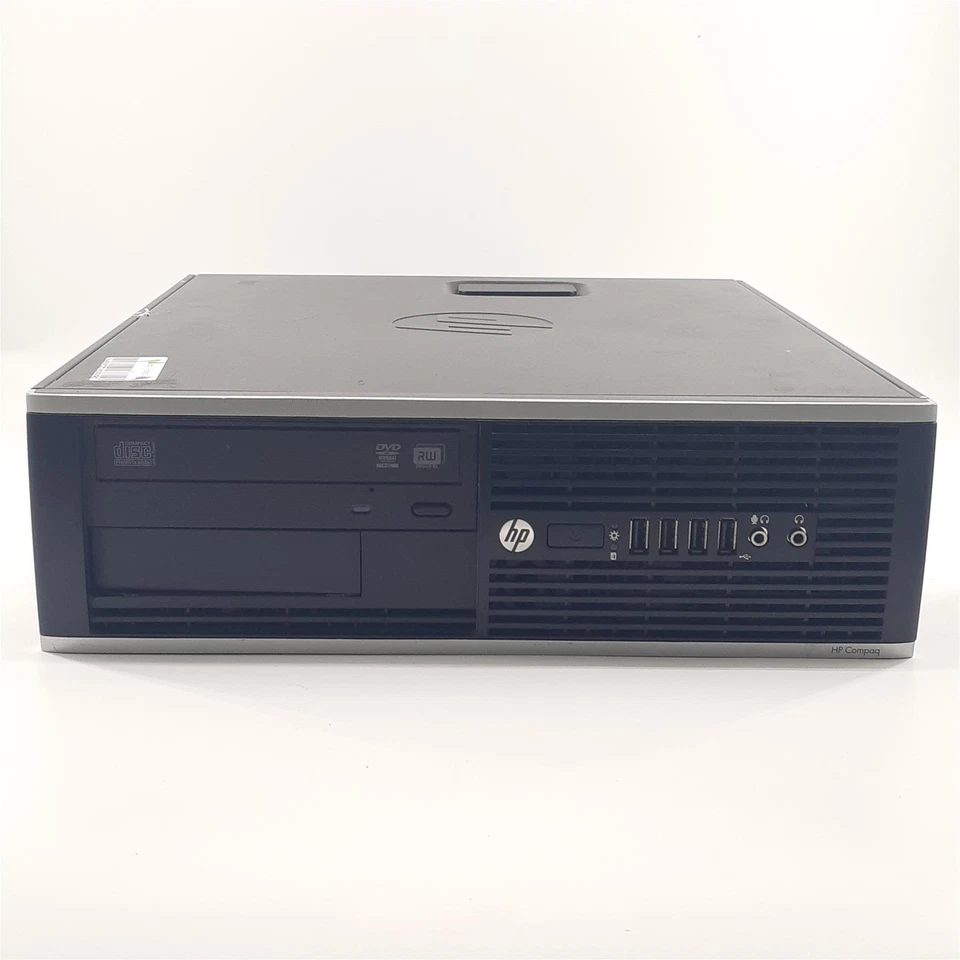 HP i5 PC Compaq Pro 6300 i5-3470 8GB 256GB SSD SFF Desktop DVD/CD DisplayPort - Image 4 of 4