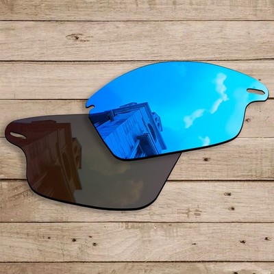 hdhut Anti-Scratch Polarized Replacement Lenses for-Oakley Fast Jacket OO9097