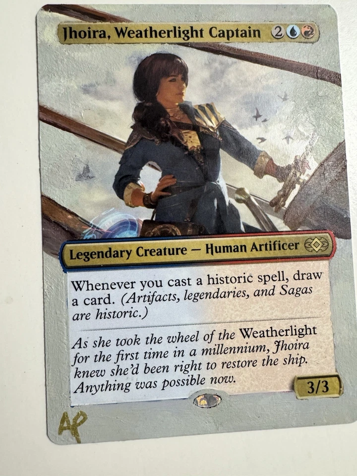 Altered Art MTG: Jhoira, Weatherlight Captain NM - Image 2 of 3