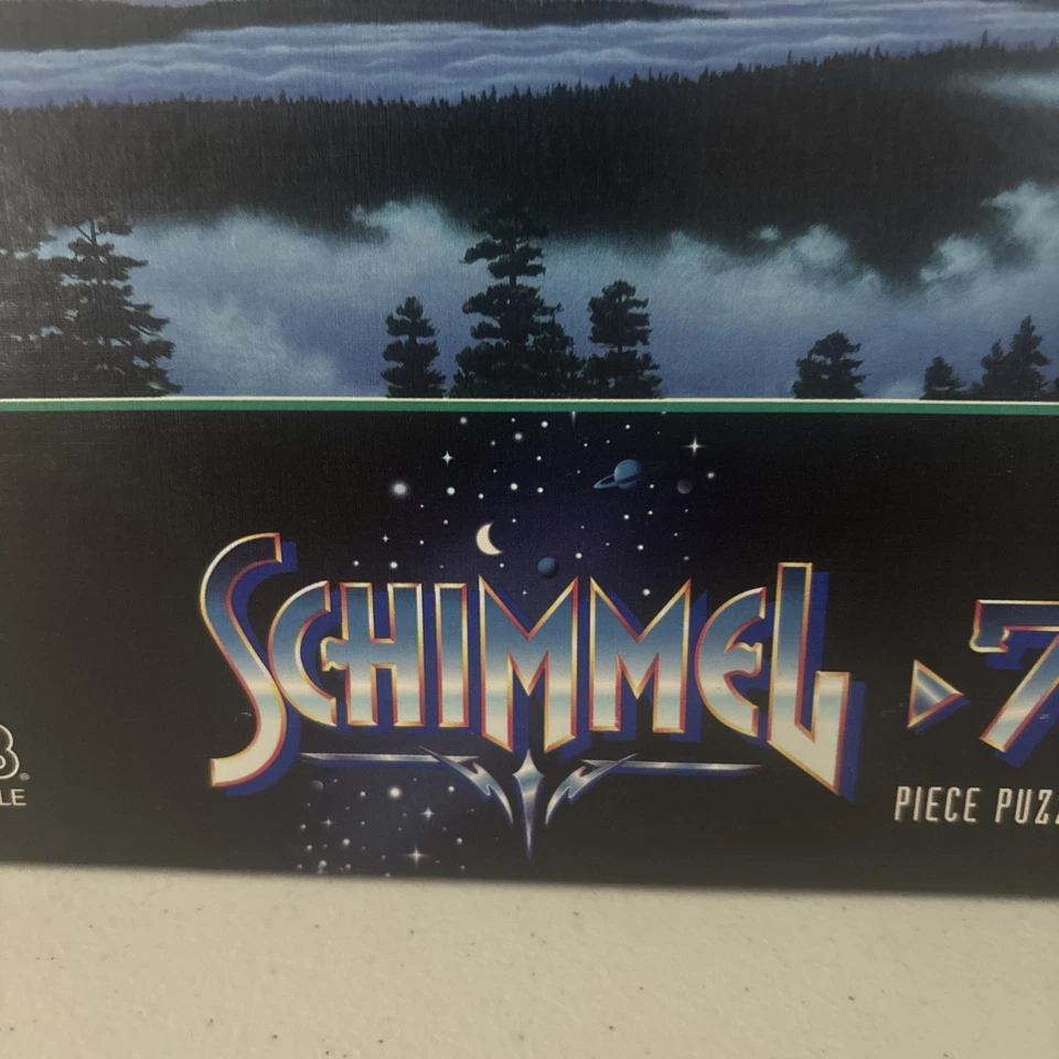 Rompecabezas vintage 1996 Schimmel 750 piezas "Earth Song" MB NUEVO sellado Foto 3 de 4