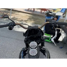 KST Kustoms Burnt Steel 1 in. Kommander Handlebars - KOM22-BS