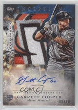 2018 Topps Inception Blue /10 Garrett Cooper #IAJ-GC Jumbo Patch Auto 06bg