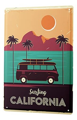 LEotiE SINCE 2004 Tin Sign Retro - Vintage Metal Poster for Travel Fans - Kal