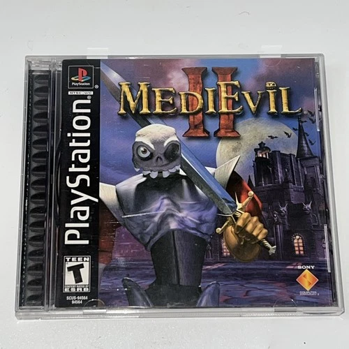Medievil II 2 - Sony PlayStation 1 PS1 Complete In Box CIB