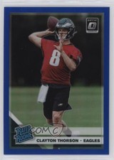 2019 Panini Donruss Optic Rated Rookie Blue Prizm /150 Clayton Thorson #200 15ej