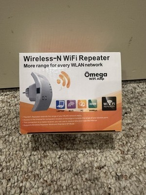 Omega Wireless-N Wifi Amplifier/Repeater Improves Range