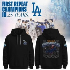 Dodgers Back-to-Back World Champions Limited Edition Hoodie