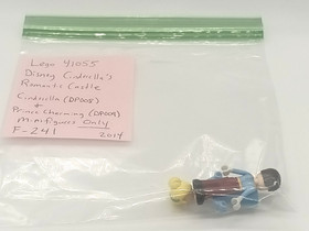 Lego Disney 41055 Castle Cinderella Prince Charming Minifigures Only DP008 DP009