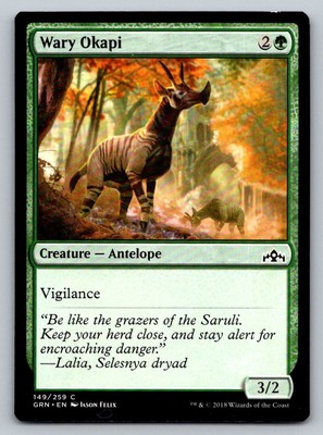 Wary Okapi Guilds of Ravnica Regular